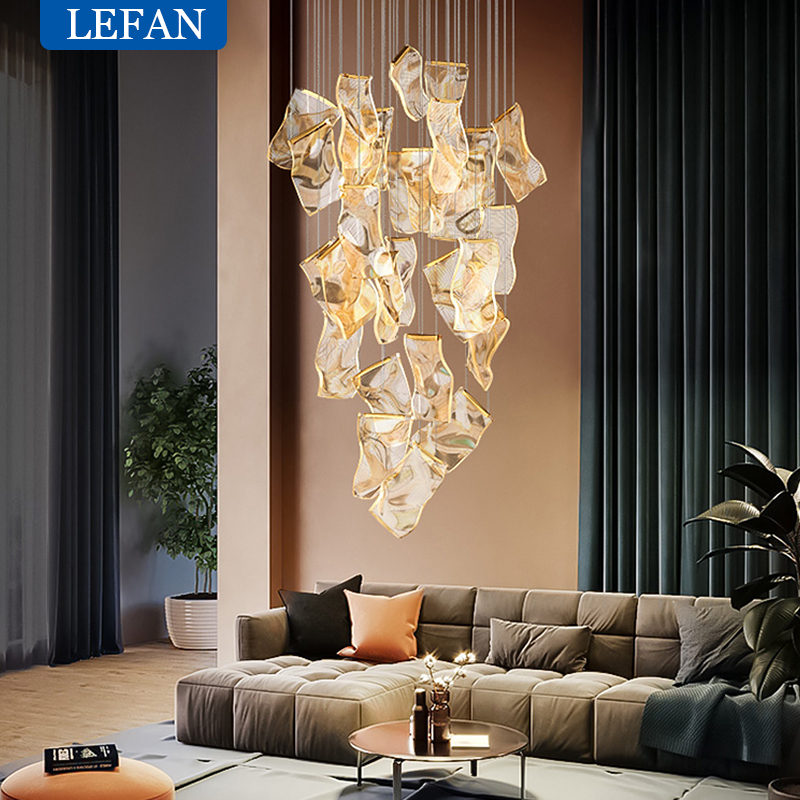 Sustainable Living Guide - Moderne Luxus-Lichtleiter LED-Langstreifenleuchte Wohnzimmer Esszimmer Ganzhausbeleuchtung