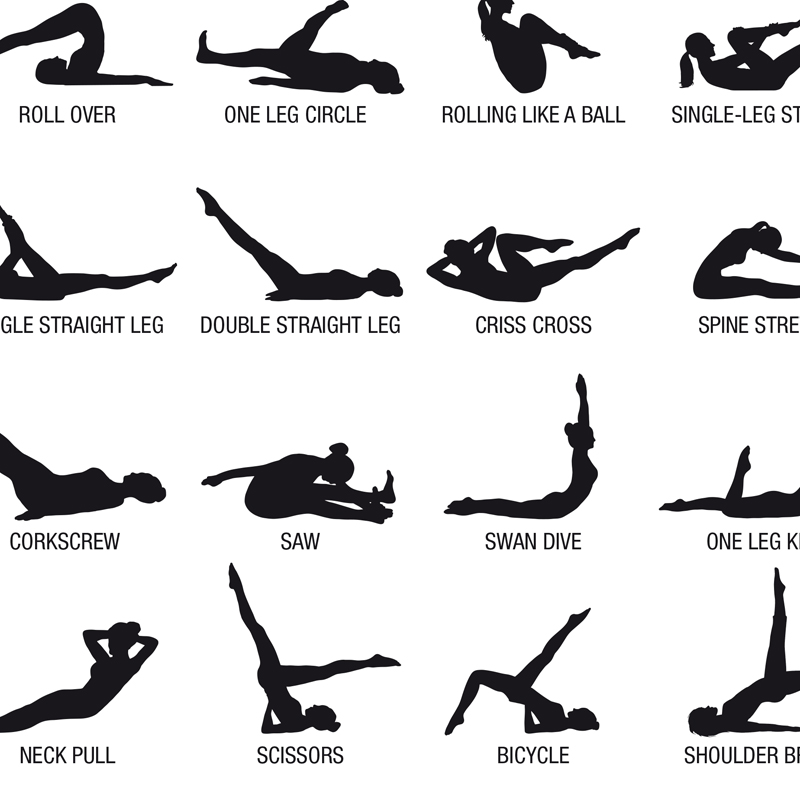 Pilates Workout Diagramm Poste – Sustainable Living Guide Bewertung und Preis