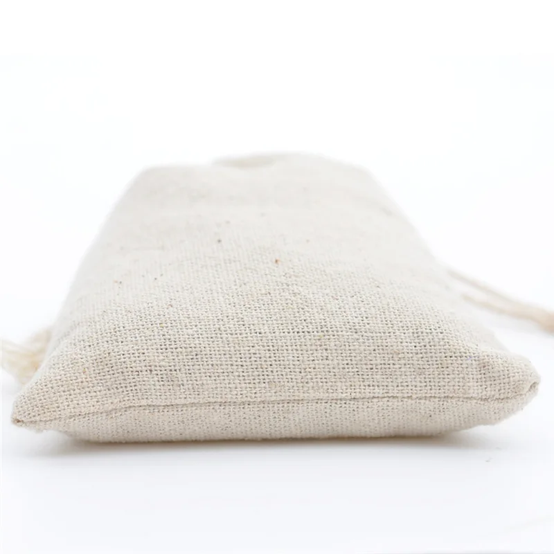 10 teile/los Jute Baumwolle Le – Linen Bag Bulk Bewertung und Preis