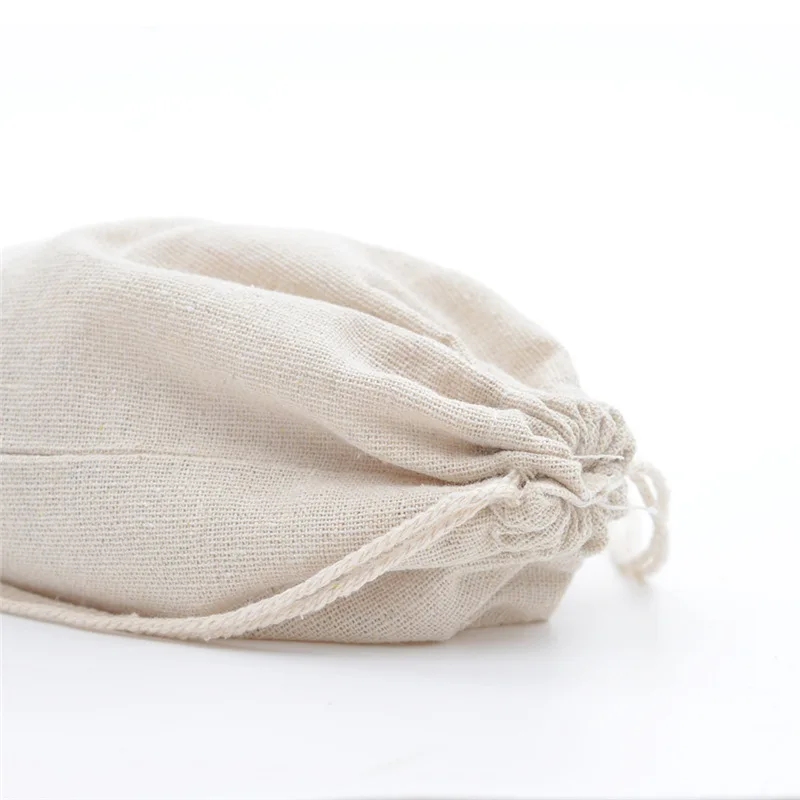 10 teile/los Jute Baumwolle Le – Linen Bag Bulk Bewertung und Preis
