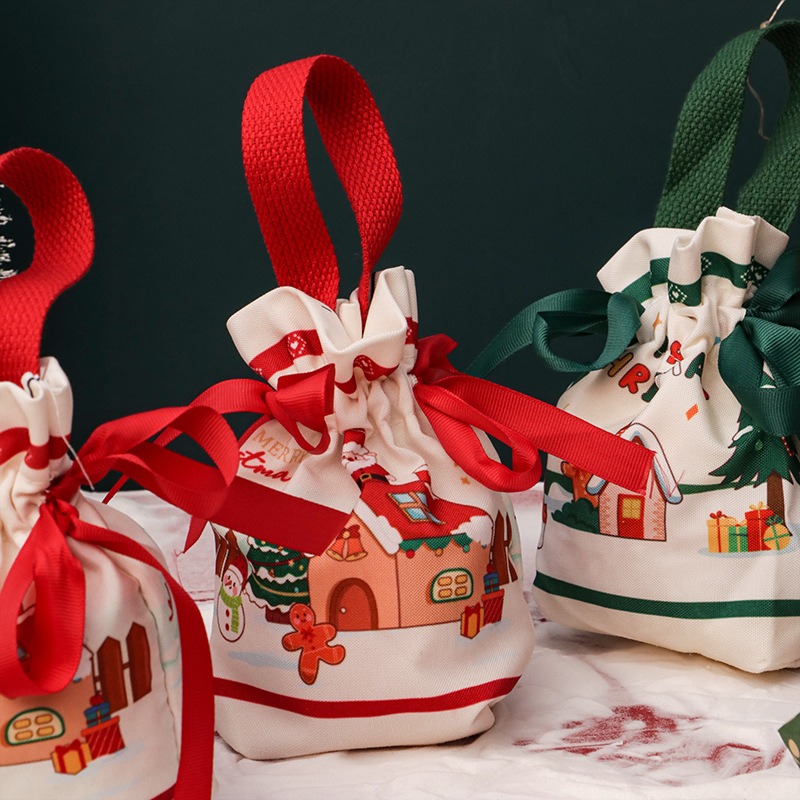 Kleine Weihnachtsgeschenktüte  – Linen Bag Bulk Bewertung und Preis