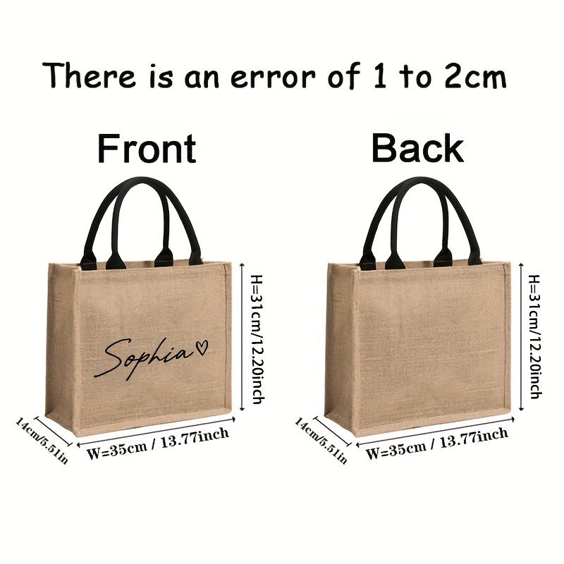 Personalisierte Strandtasche m – Linen Bag Bulk Bewertung und Preis
