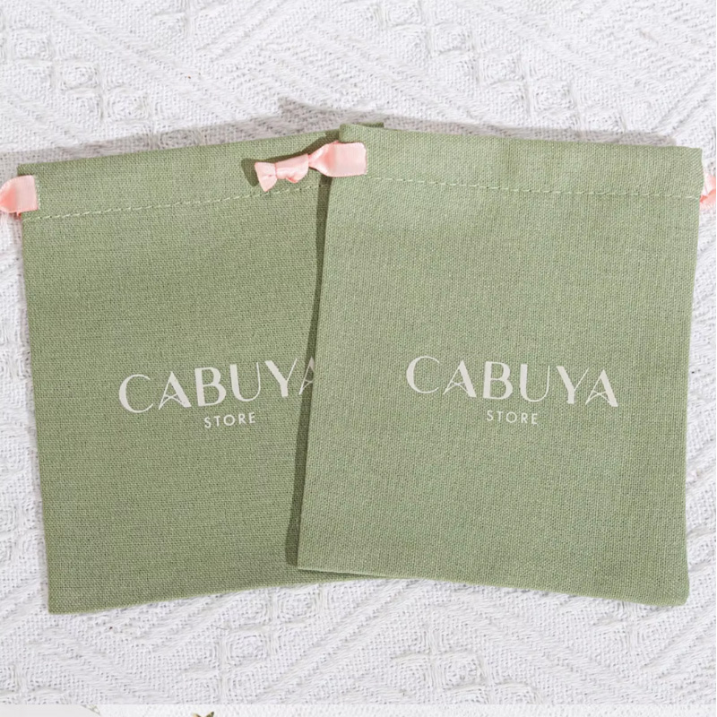 Hochwertiger grüner Baumwoll-L – Linen Bag Bulk Bewertung und Preis