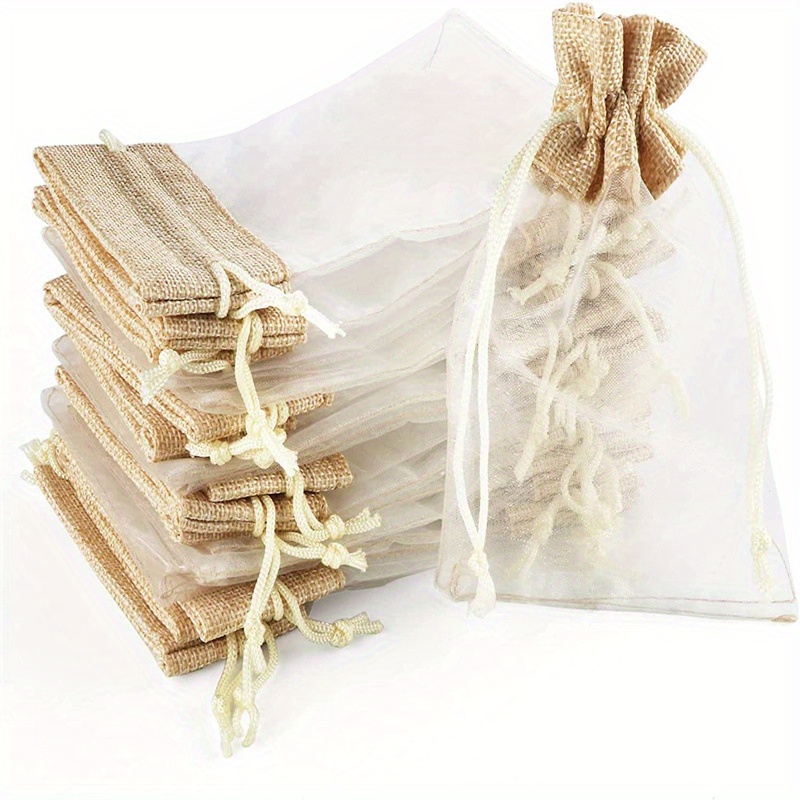 Organza-Leinen-Taschen für Fei – Linen Bag Bulk Bewertung und Preis