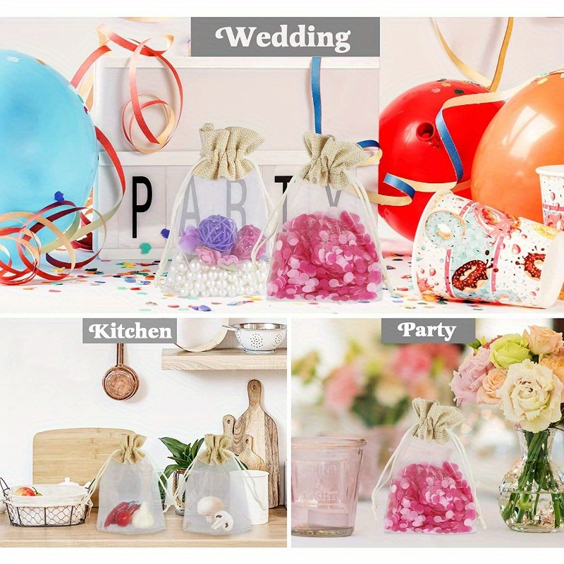 Organza-Leinen-Taschen für Fei – Linen Bag Bulk Bewertung und Preis
